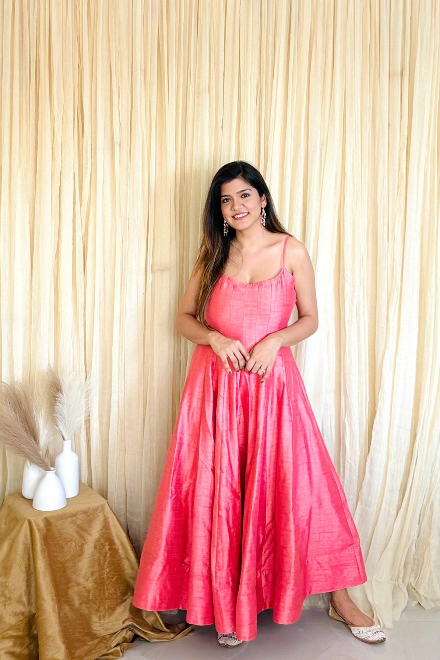 Traditional Twirl: Anarkali with Embroidered Shrug