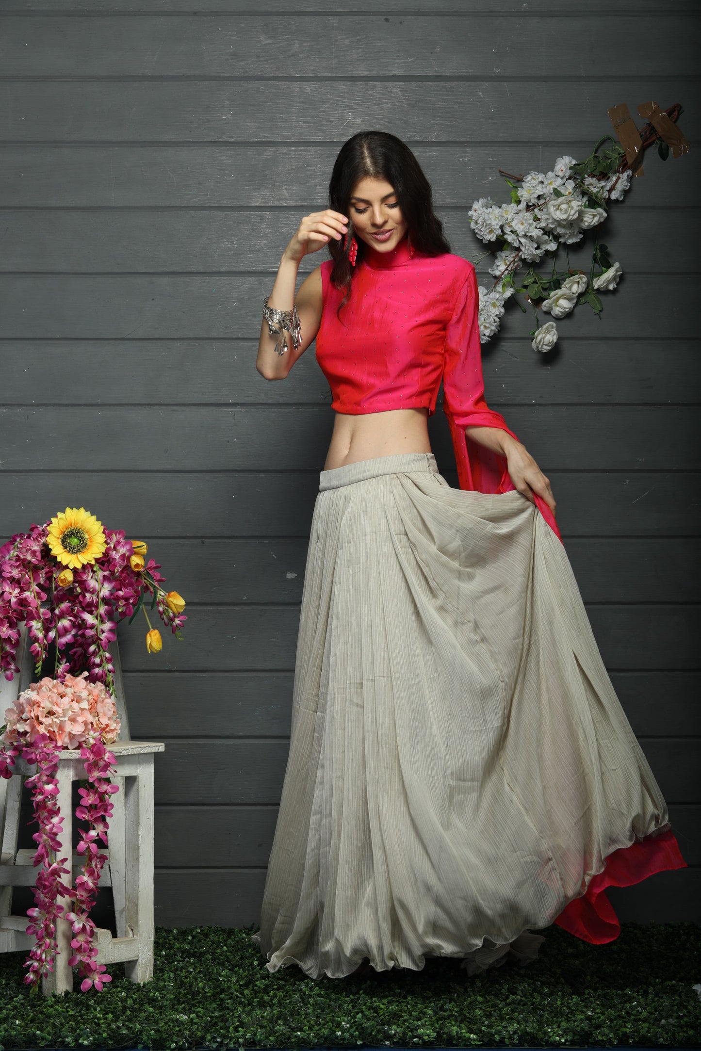 Indo western set