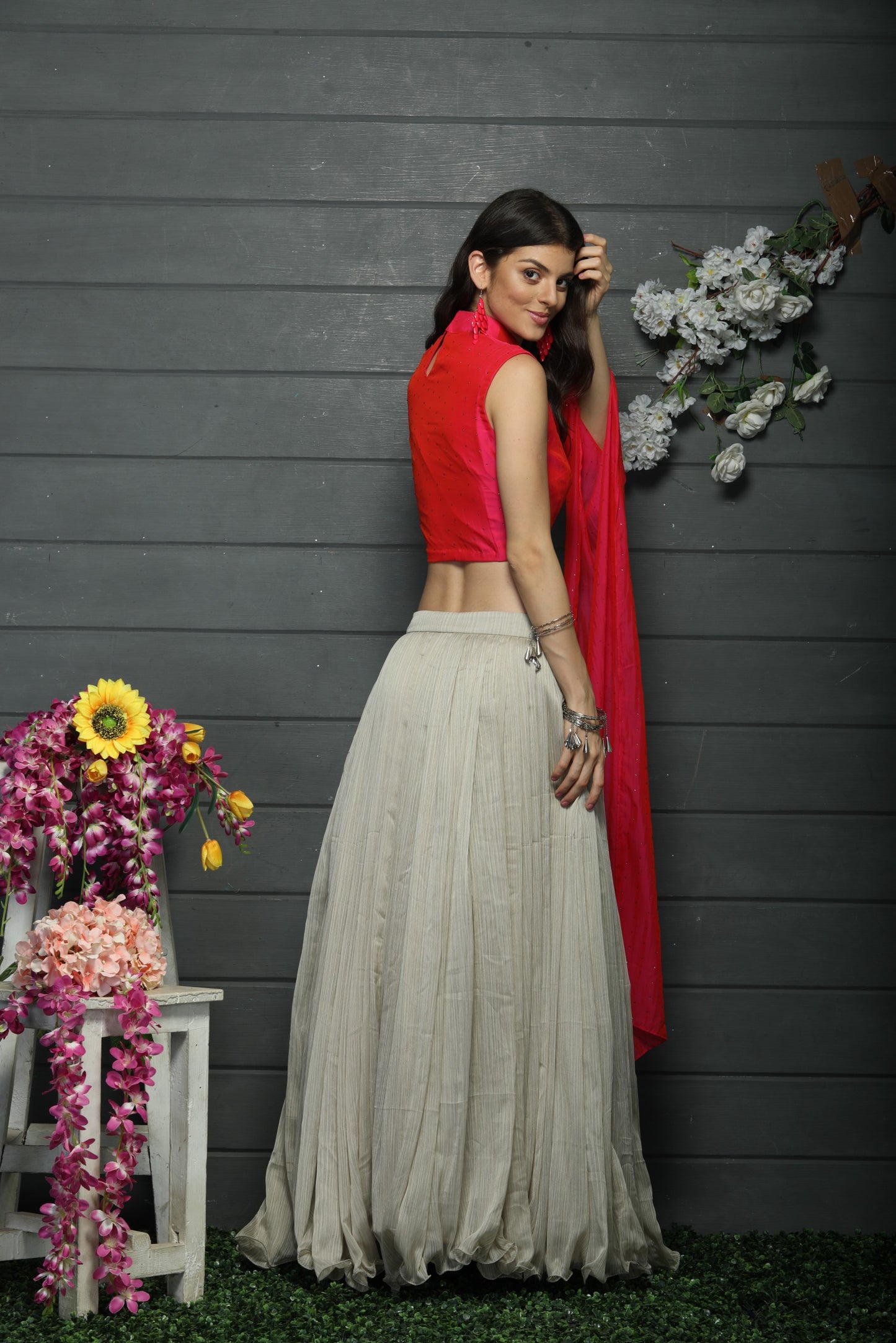 Indo western set