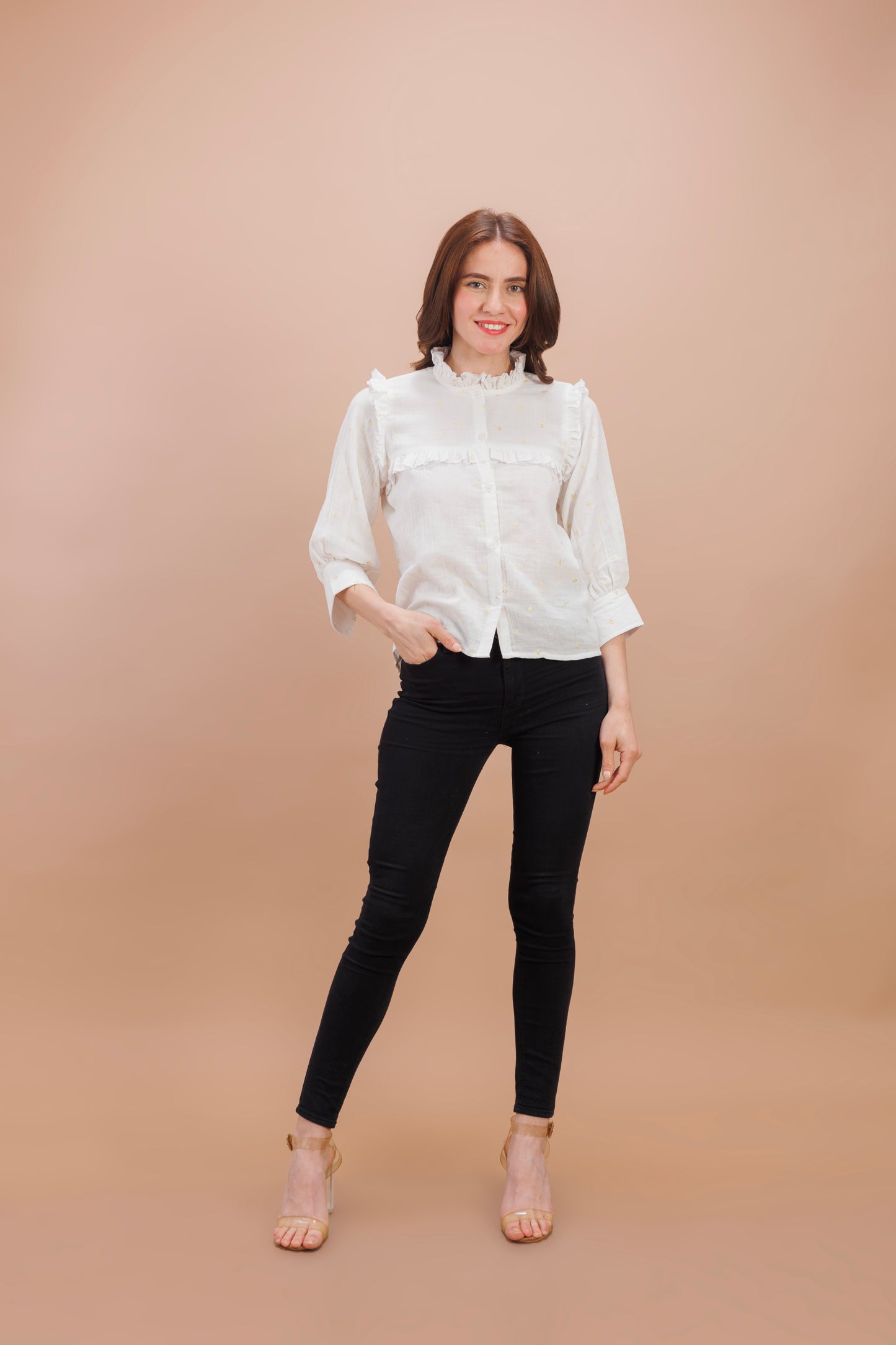 "Daisy cotton shirt"