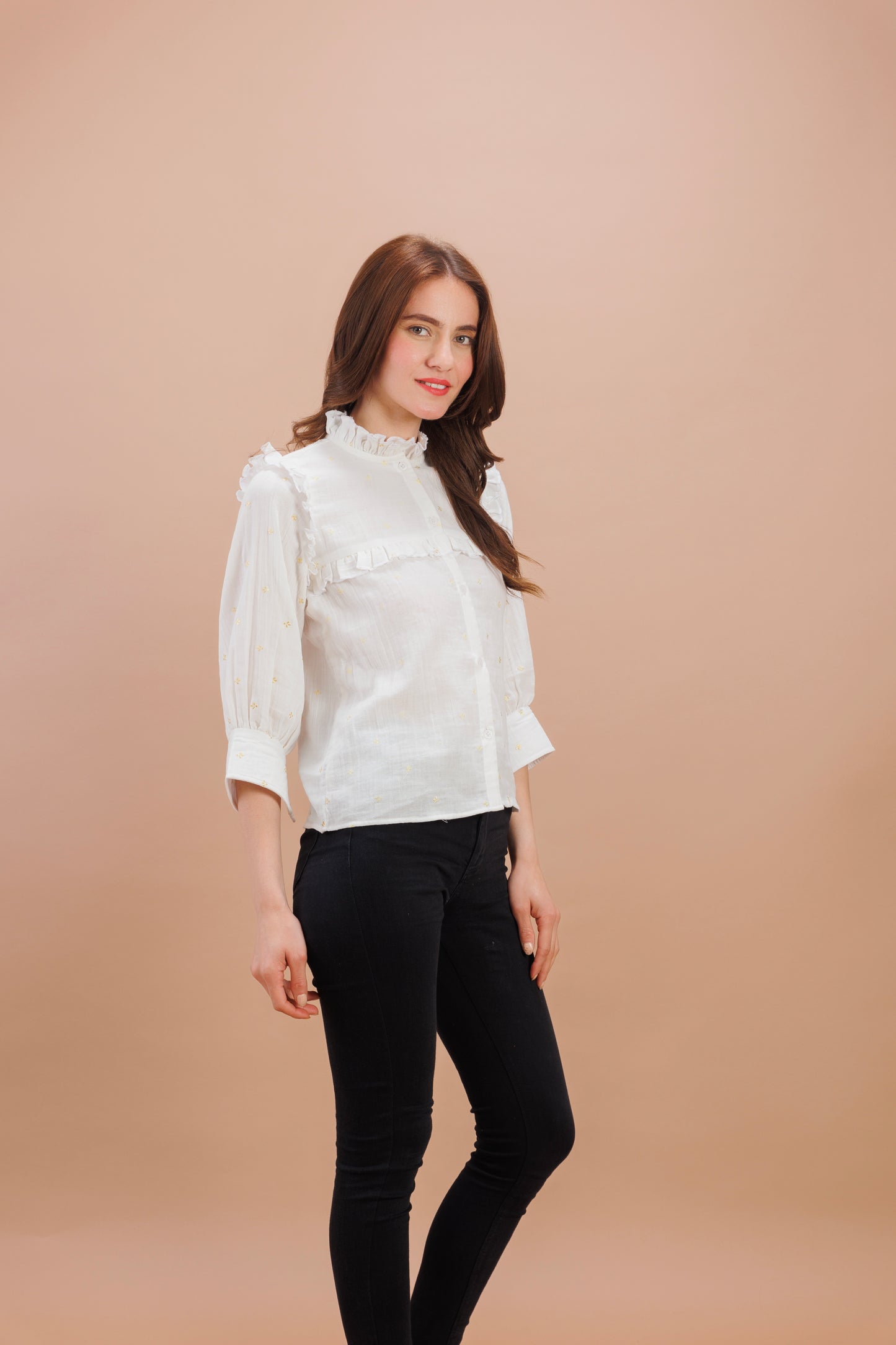 "Daisy cotton shirt"
