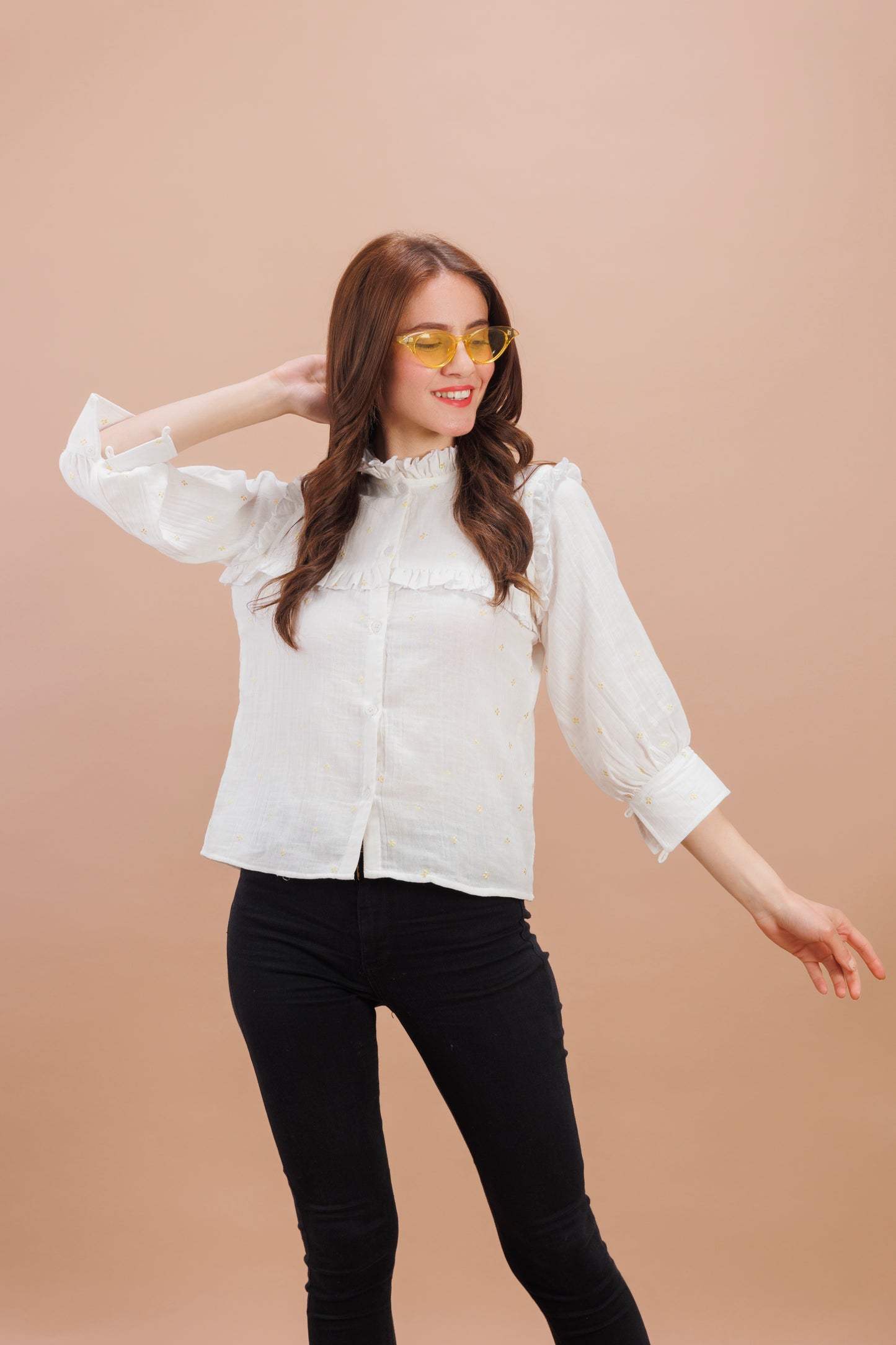 "Daisy cotton shirt"