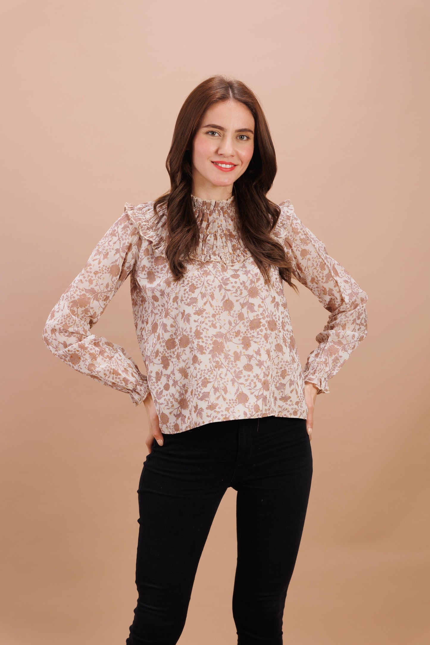 "Sonnet floral print top"