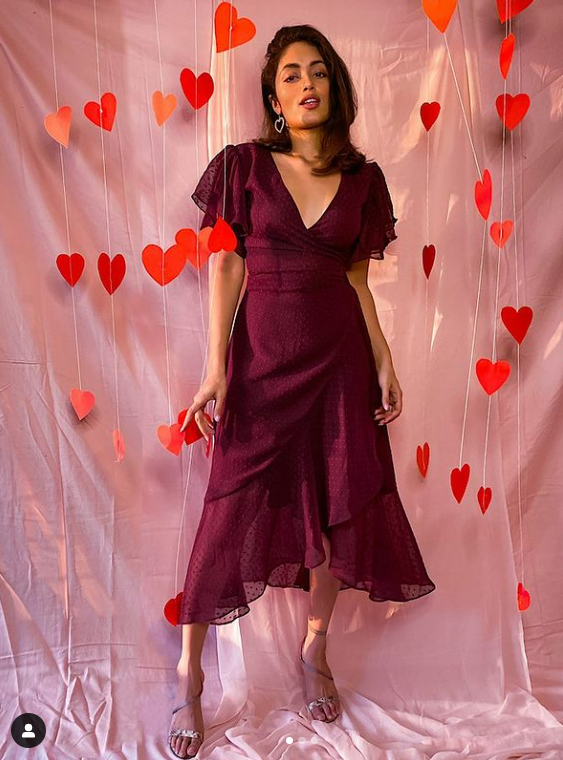 GARVILI Ruffle Dress